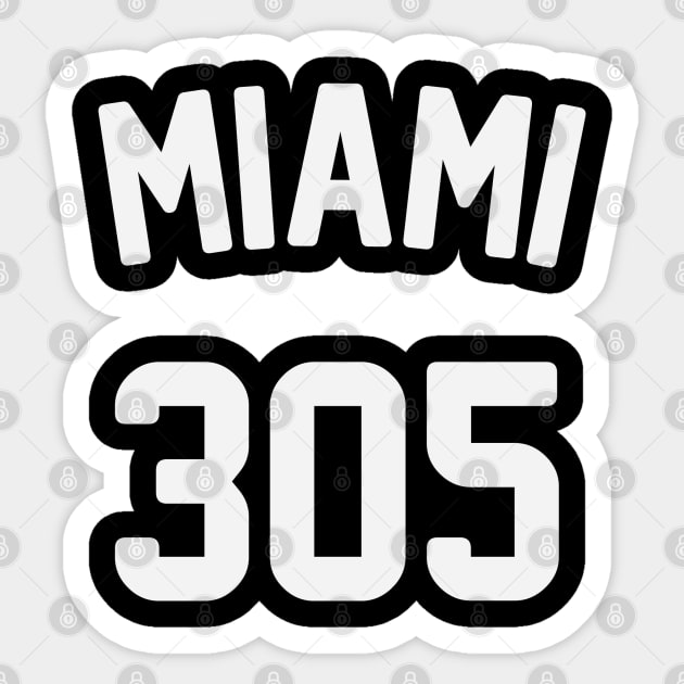 Miami 305 Sticker by Venus Complete